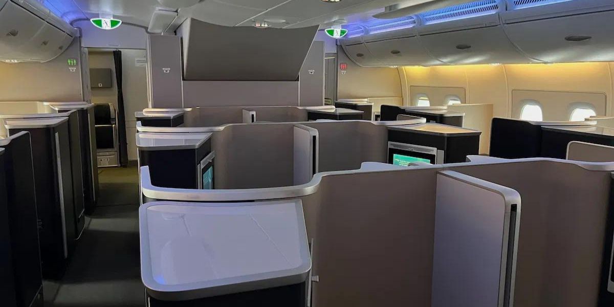 British Airways A380 First Class